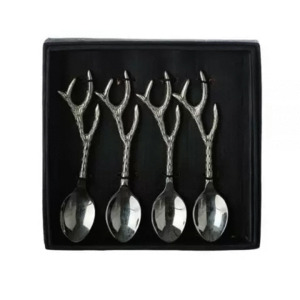 Products: Antler Spoons Set of 4 – Country Outlook