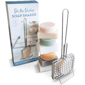 Stockists: Stainless Steel Soap Shaker - 8 units