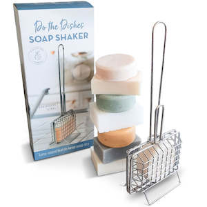 The Gift Collection: The Easy Drain Soap Shaker - Stainless Steel Soap Cage