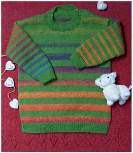 Mandala: Striped Jersey | Design P314