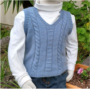 Child's Vest | Design P386