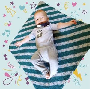 Lullaby: Maggie's Bias Blanket | Design P320