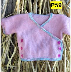 Opals: Baby Crossover Cardi | Design P59