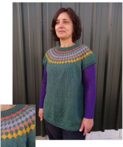 Allegro: Adult Yoke Vest | Design P426