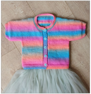 Kids Patterns: Short Sleeve Cardigan | Design P428