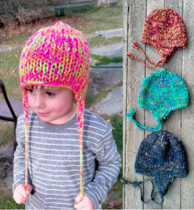 Unisex Patterns: Ear Flap Hat | Design P64