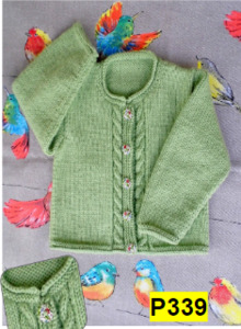 Beautiful: Baby Cardigan | Design P339
