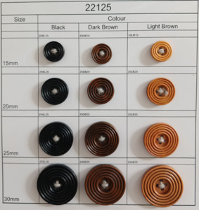 Buttons: Wooden Buttons 22125
