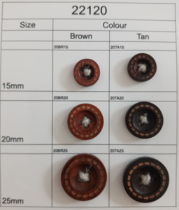 Wooden Buttons 22120