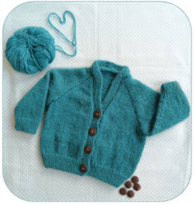 Baby Cardigan | Design P439