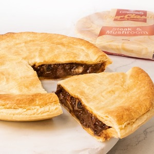 Family Steak & Mushroom Pie - Coupland's Bakeries