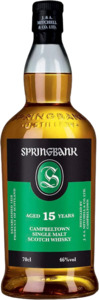 Springbank 15YO Single Malt Whisky