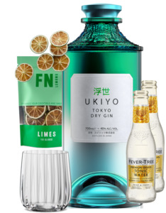 UKIYO Japanese Tokyo Dry Gin Gift Box
