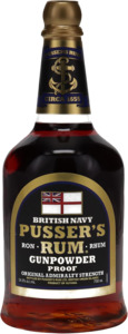 Spirits: Pusser’s Gunpowder Proof Rum