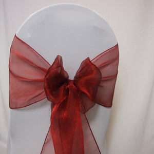 Products: Sash Red Organza Ruby Red