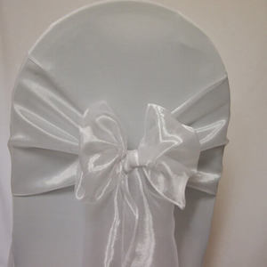 Sash White Organza