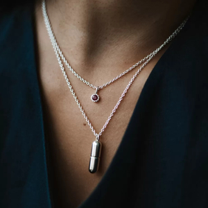 Natural Ruby Gemstone Necklace – Coveted Jewellery