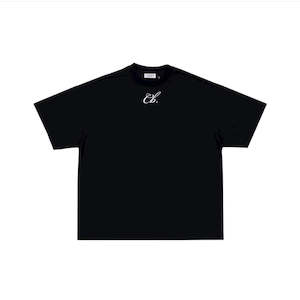 Tees: Simple Heavyweight Tee - Black