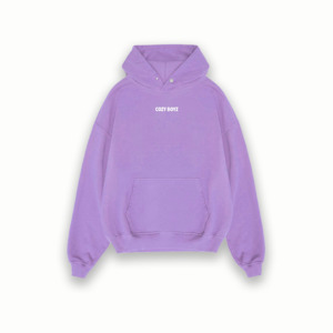 Hoodies: Boxfit Hood - Lavender