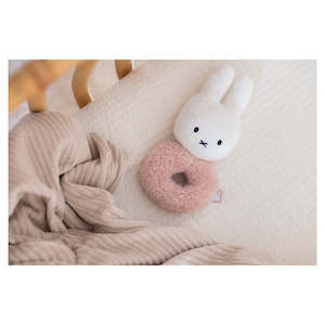 Miffy Fluffy Ring Rattle Pink