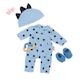 Lullababy 14" Outfit Blue Stars