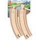 Hape Track Long Curved 4pc