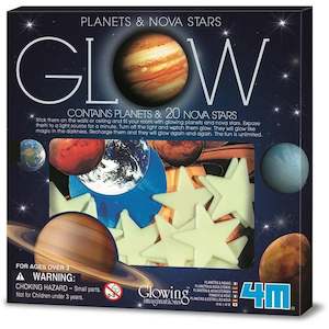 4M Glow Planets and Stars