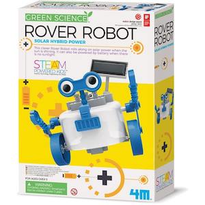4M Rover Robot Solar Green
