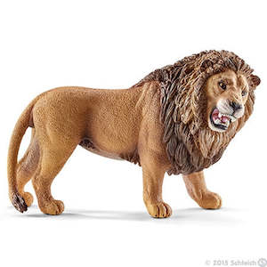 Schleich Wildlife: SC Lion Roaring (Yellow Dot)