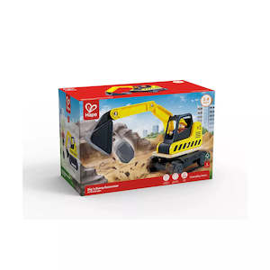 Wooden Vehicles: Hape Dig n Dump Excavator