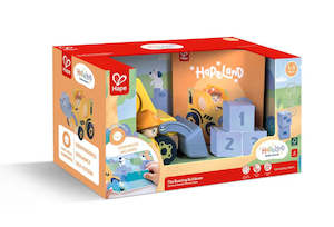 Wooden Vehicles: Hape Land The Buzzing Bulldozer