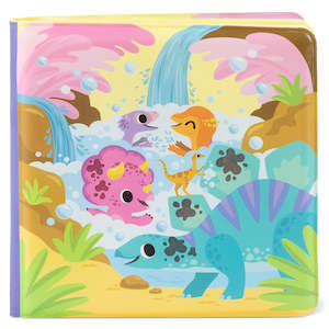 Bath Toys: TT Bath Book - Messy Dinosaurs