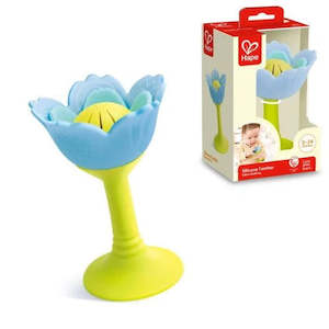 Teething: Hape Flower Teether Blue