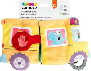 Sensory Toys: Lamaze Accordion Bus Soft Book