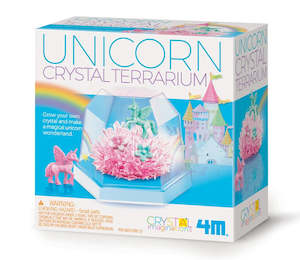 Science: Unicorn Crystal Terrarium