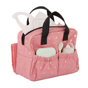 Lullababy Doll Diaper Bag Pink