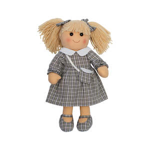 Rag Doll Imogen Grey/White 35cm