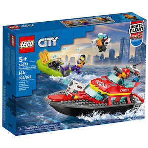 Lego City: Lego City Fire Rescue Boat 60373