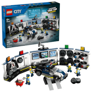 Lego City: Lego City Custom Police Car Garage 60457