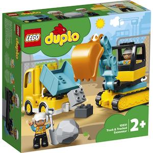 Lego Duplo: Lego Duplo Truck & Tracked Excavator 10931