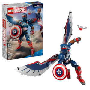 Lego SH New Captain America Figure 76296