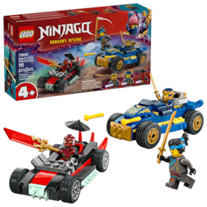 Lego Ninjago: Lego Nin Rogue vs Drix Race Car Duel 71840