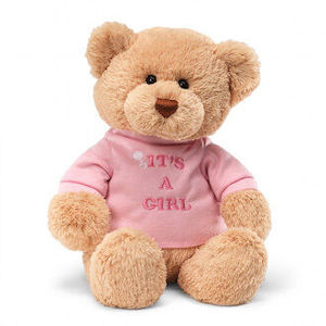 Gund 'It's a Girl' Pink Bear 30cm