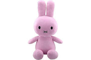 Miffy Pastel Plush Pink 38cm