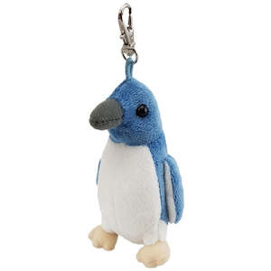 Nz Animals: Keyclip Blue Penguin