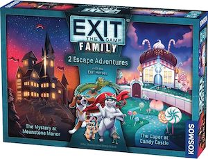 Co Operative Games: Exit The Game Family Heroes (2 in 1)