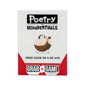 Card Games: Grab & Game - Poetry for Neanderthals