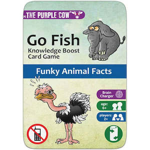Card Games: Go Fish Funky Animal Facts