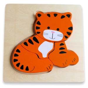 Wooden Puzzles: Discoveroo Puzzle Tiger