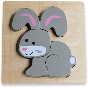 Wooden Puzzles: Discoveroo Puzzle Bunny